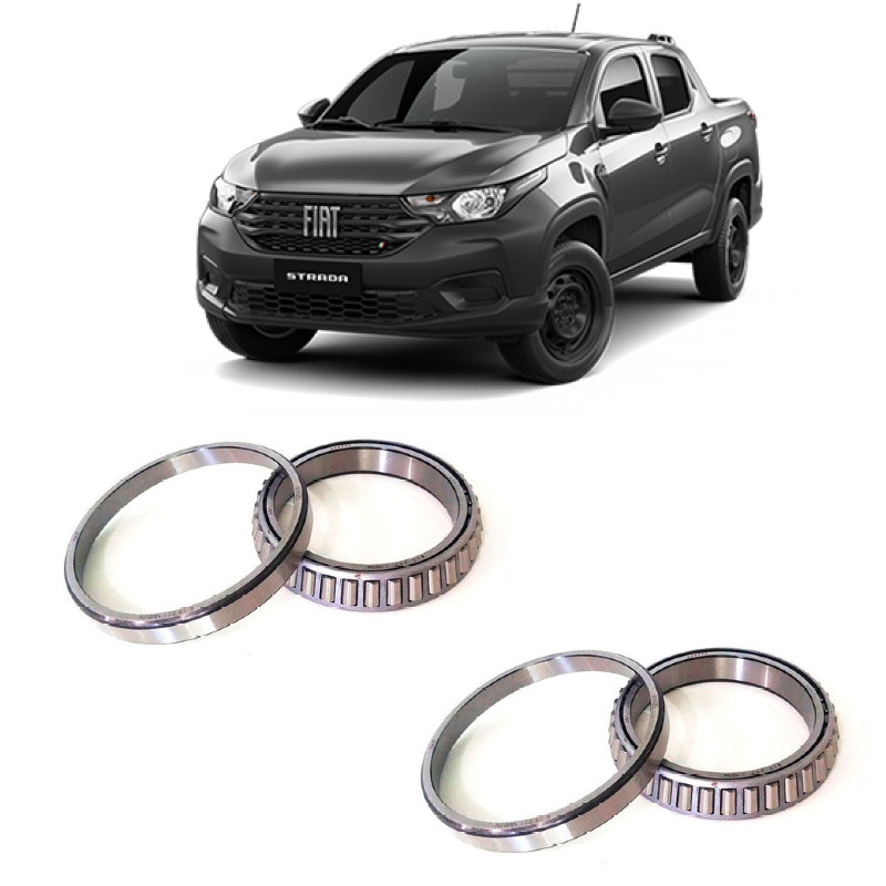 Rolamento Caixa Satélite Fiat Nova Strada 1.3L e 1.4L