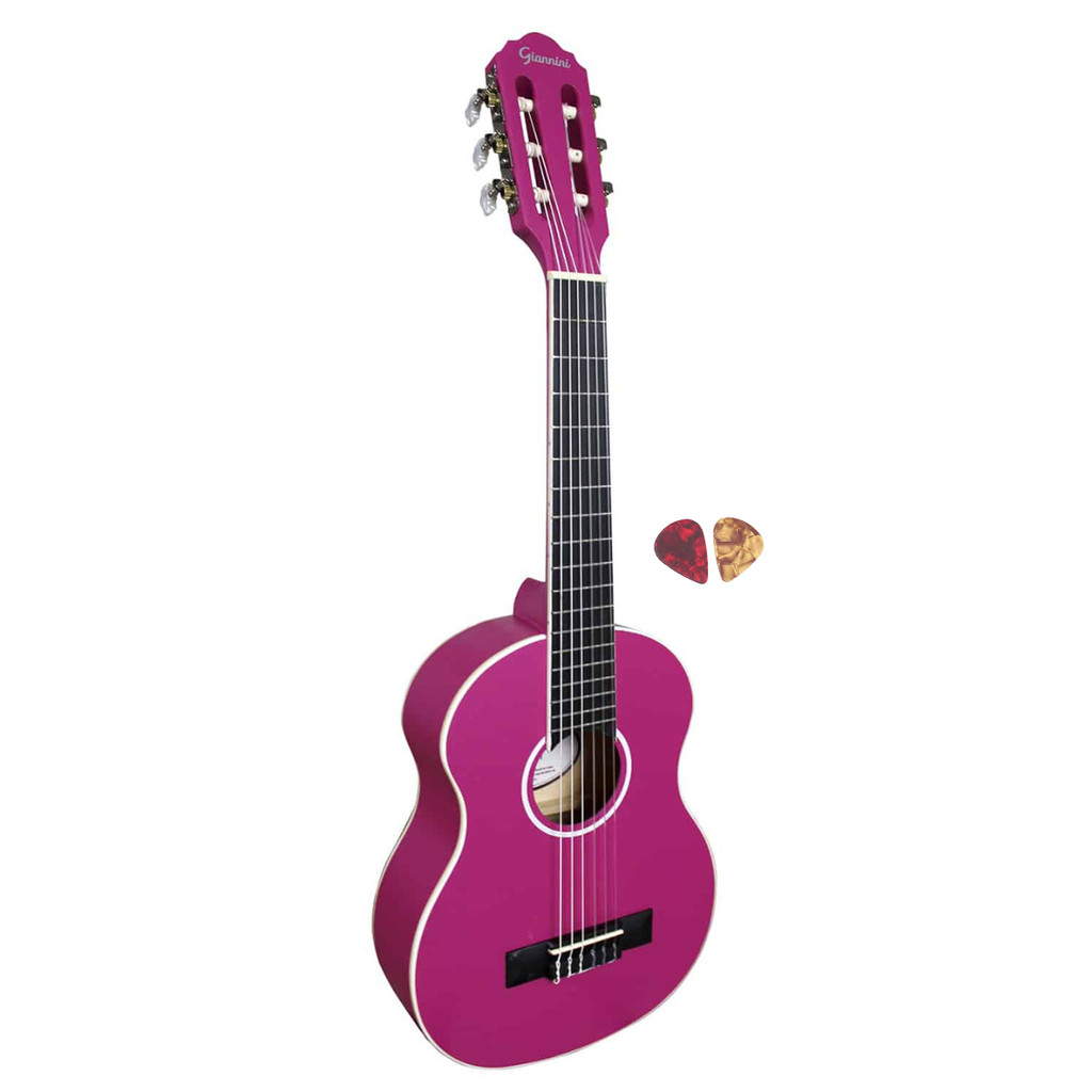 Violão Giannini Infantil 1/2 Start Rosa NR PKS Pink Satin
