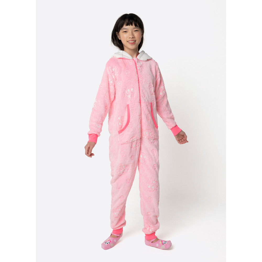 Macacão Manga Longa Soft Menina Teen Unicórnio Encantado - Puket