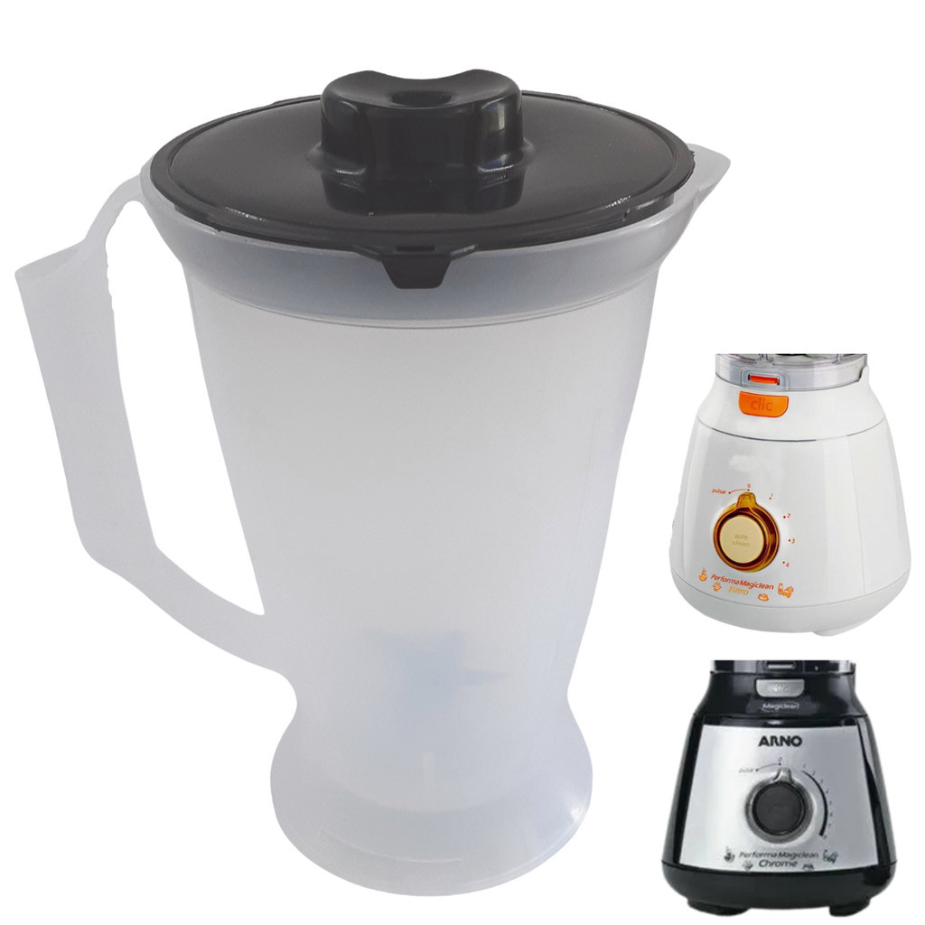 Copo de Liquidificador Arno Magiclean Mag1 Chrome Magd Magf