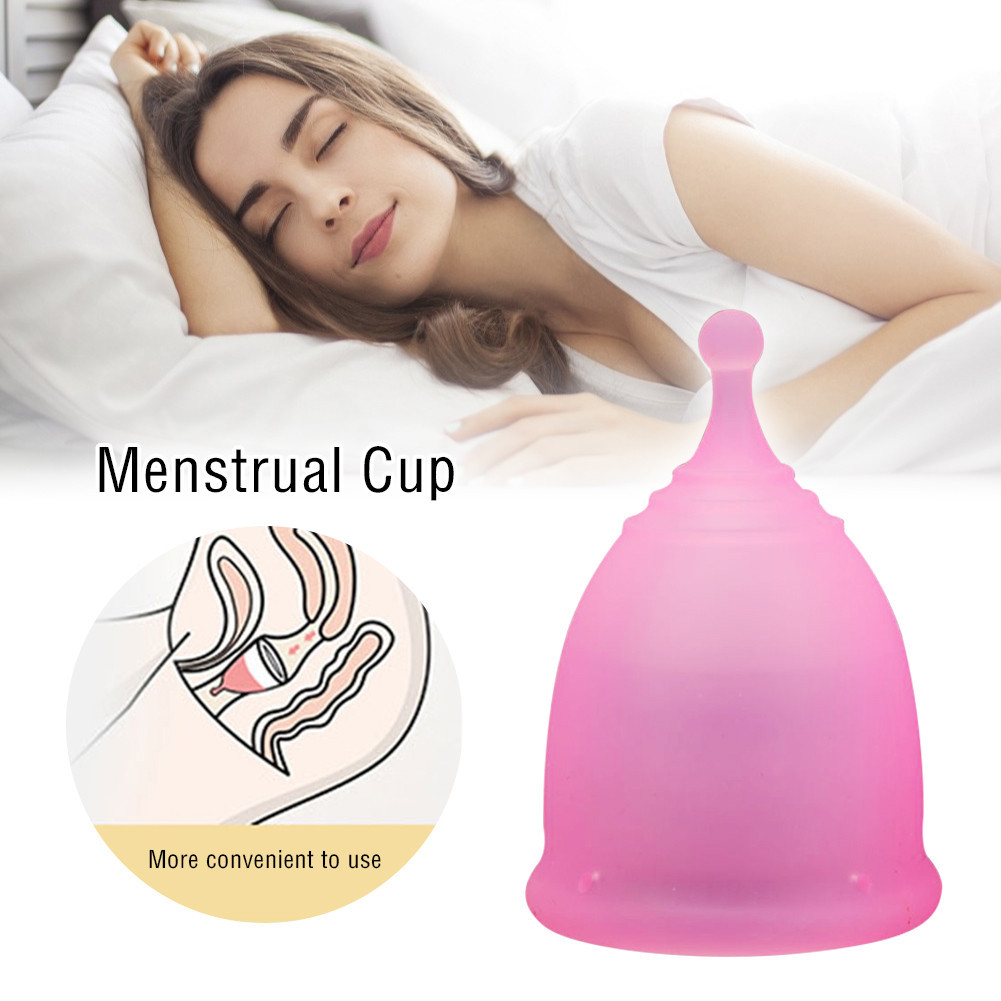 Copa Menstrual Reutilizável CF Feminina De Silicone De Higiene em Oferta na Shopee