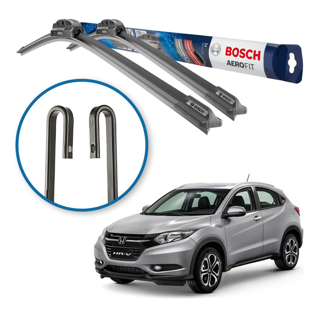 Par Palheta Limpador Bosch Honda Hrv 2015 2016 2017 2018 em Oferta na Shopee