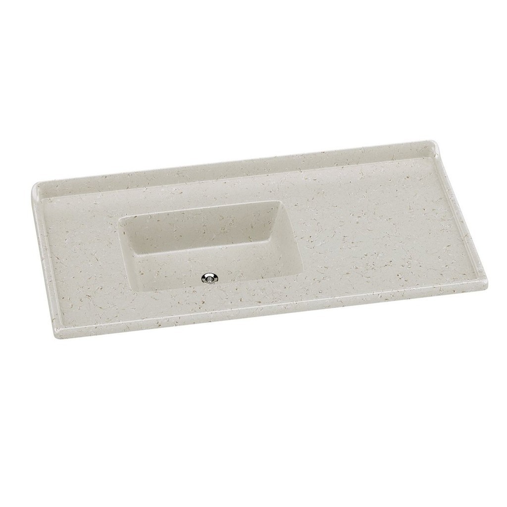 Pia Sintética para Cozinha 100cm X 53cm Aj Rorato Travertino em Oferta na Shopee