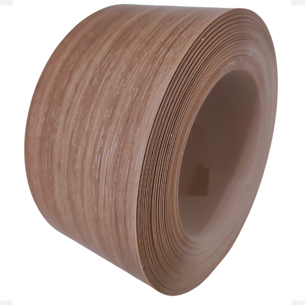 Fita De Borda Pvc Para Mdf Madeirado Nogueira Florida 22mm X 20m Rehau Duratex Moveis