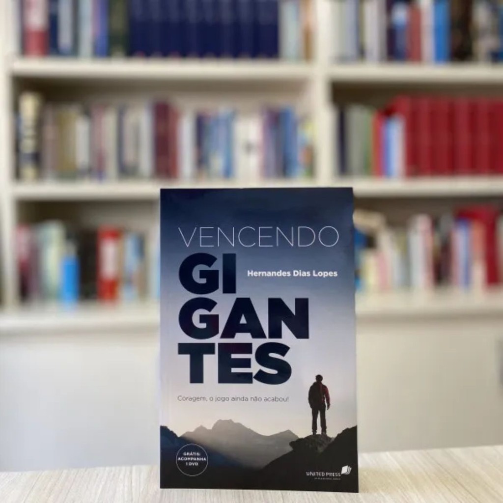 Detalhes do Livro Vencendo gigantes | Coragem o jogo ainda não acabou | Hernandes Dias Lopes