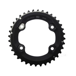 COROA SHIMANO DEORE FC-M6000 36D BCD 96MM ASSIMÉTRICO P/ RELAÇÃO DE 2X10V - UND