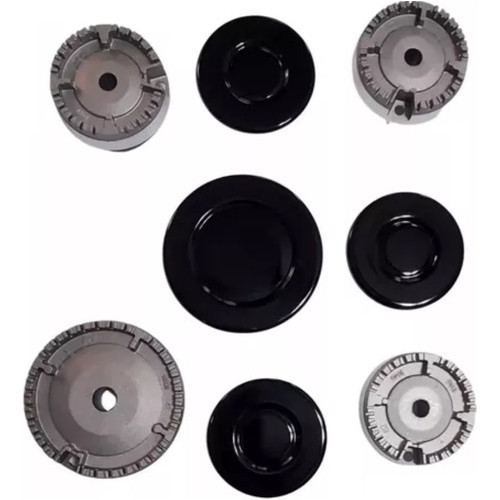 Espalhador + Difusor Queimador Fogão Cooktop Fischer 4 Bocas
