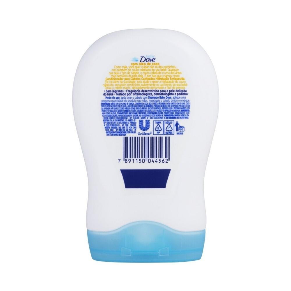 Detalhes do Condicionador Baby Dove Hidratacao Enriquecida Cabelos Cacheados 200ml