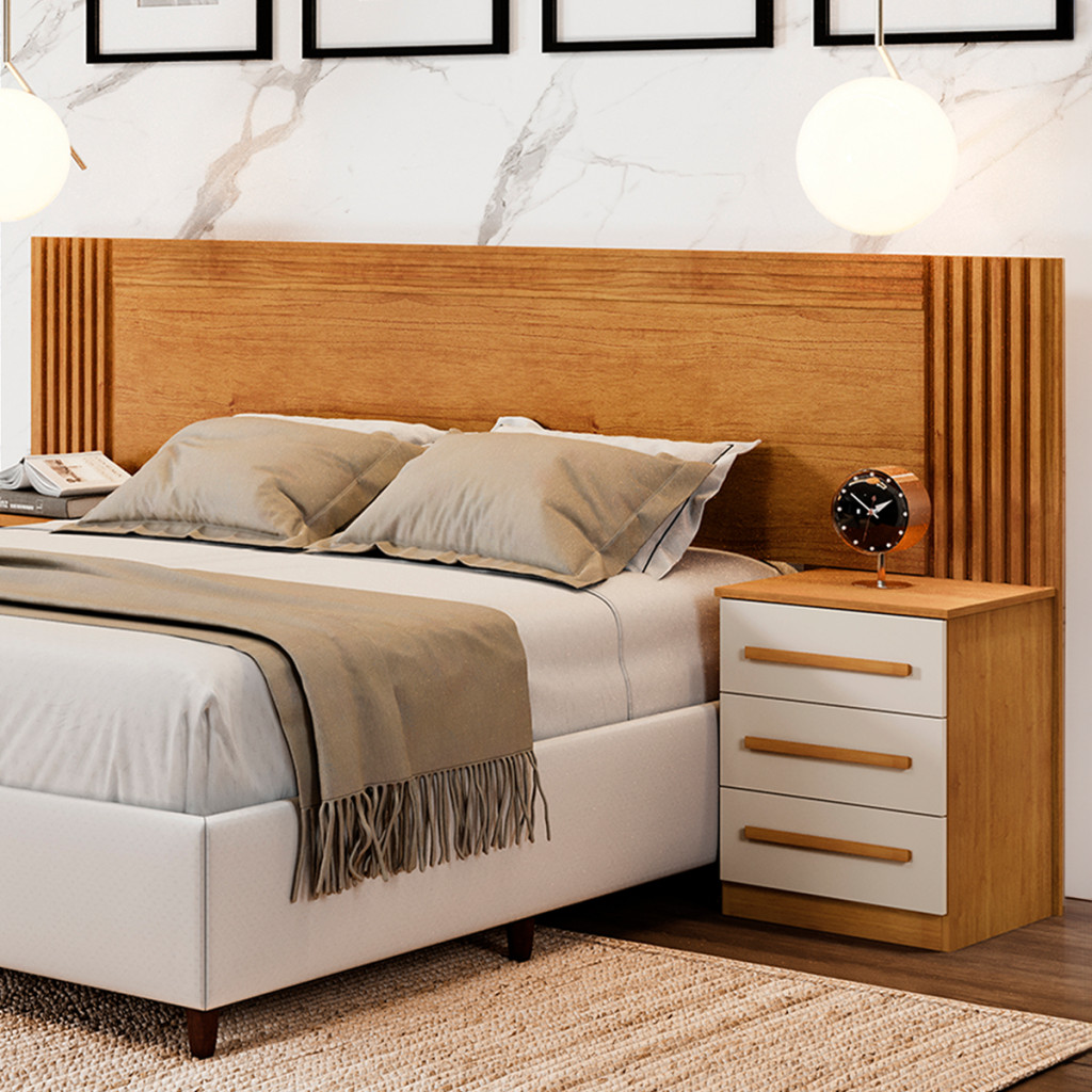 Cabeceira Extensível Ímola com 6 Gavetas em Oferta na Shopee