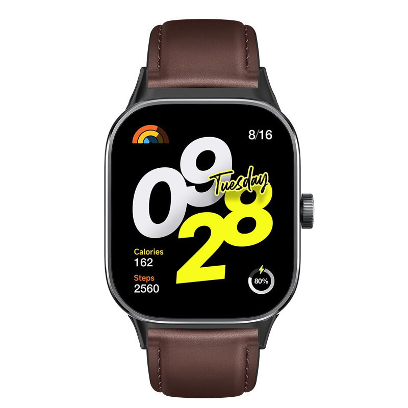 Detalhes do Pulseira De Couro De Silicone Para Redmi Watch 4 5 6