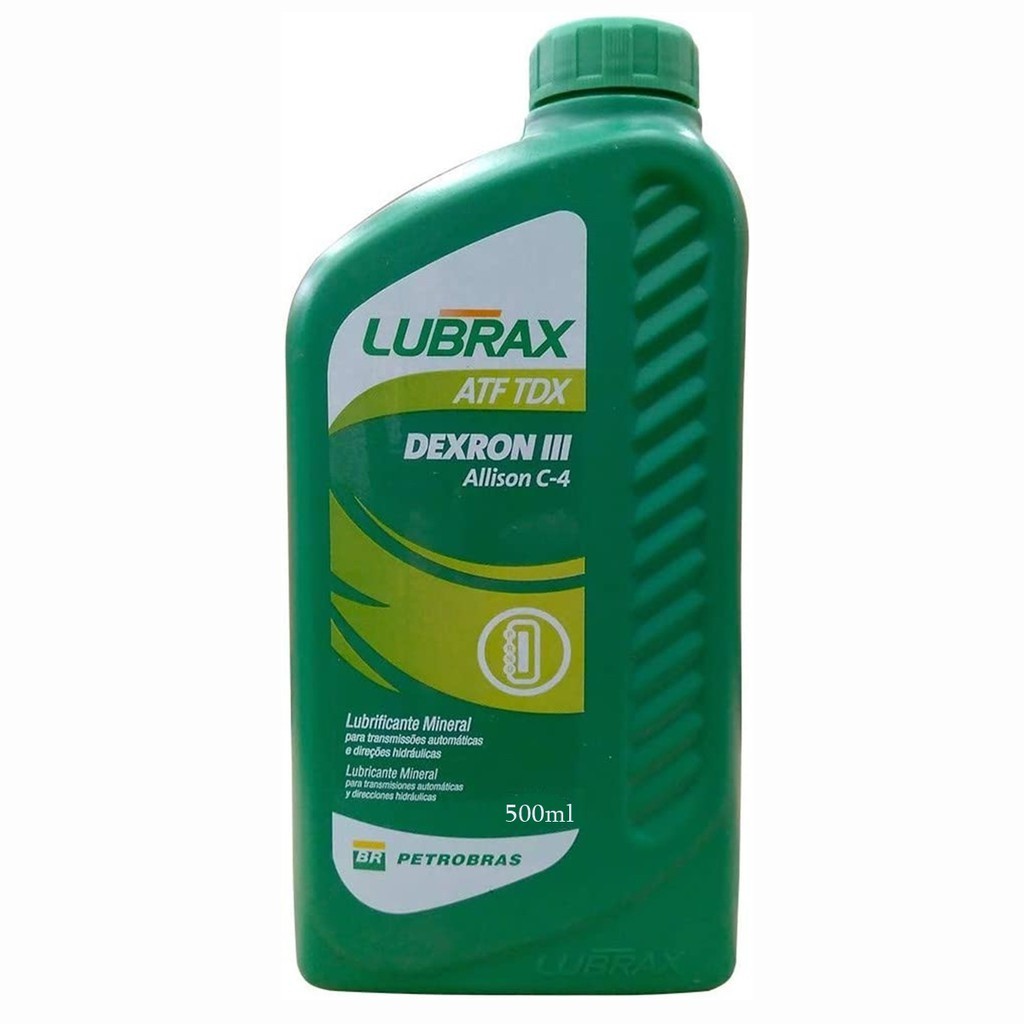 Óleo Lubrax Atf Tdx Dexron 3 Transmissões / Direção 500ml