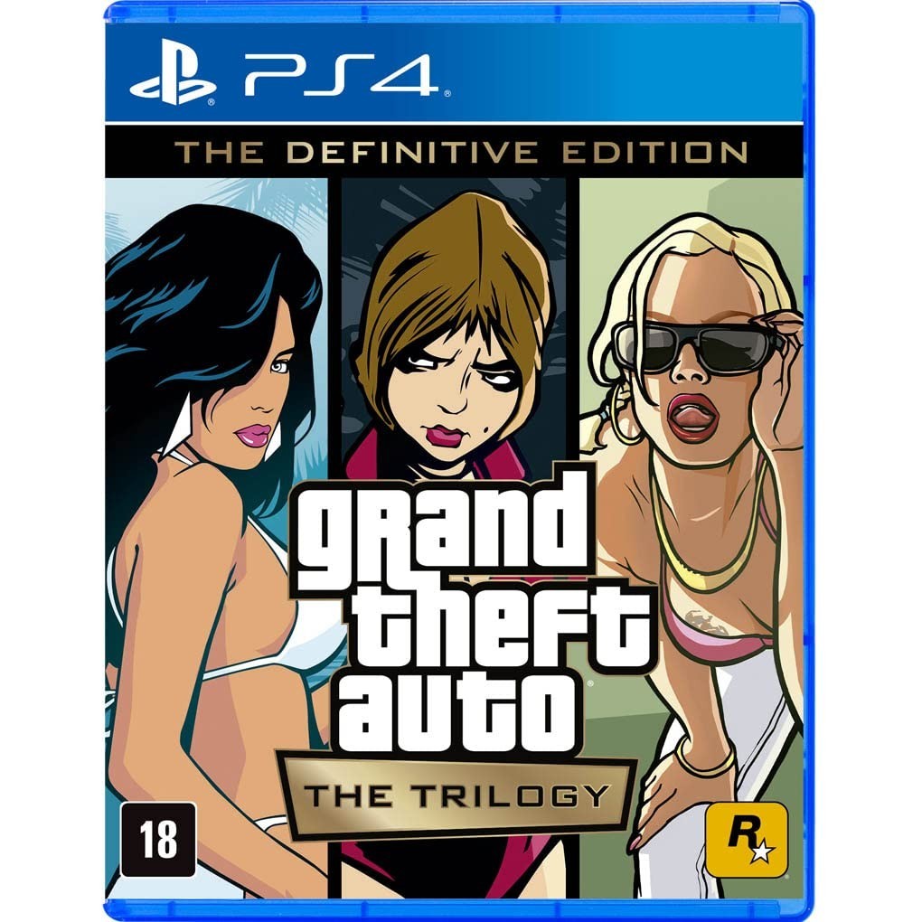 Jogo Gta The Trilogy Definitive Edition Ps4 Fisico Lacrado
