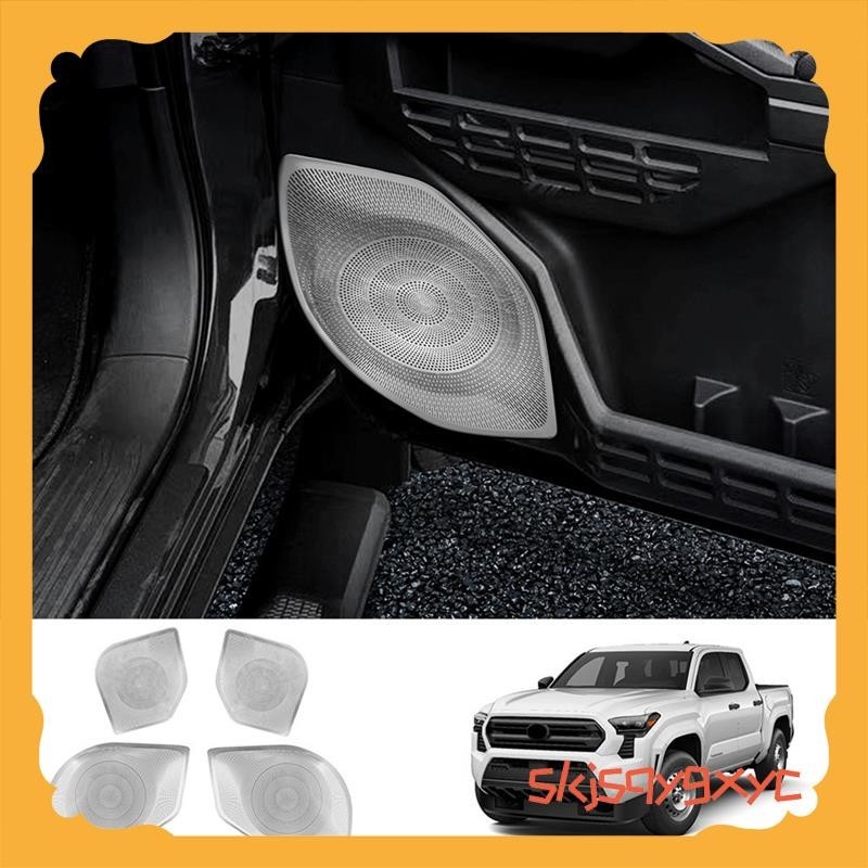 Porta De Aço Inoxidável Do Carro Som Painel De Buzina Guarnições De Áudio Tampa Alto-Falante Para 2024 skjsqygxyc.br