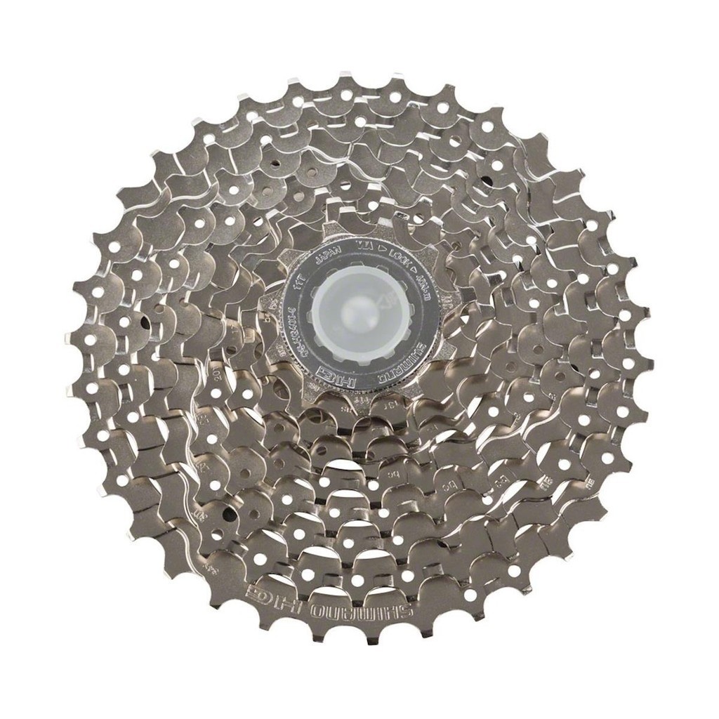 CASSETE 9V SHIMANO ALIVIO CS-HG400 11/34D - PRATA em Oferta na Shopee