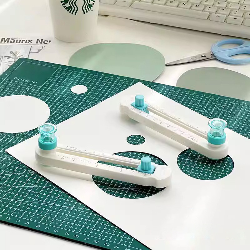 Cortador De Papel Circular Portátil De 2-32cm Com Balança Ajustável Para Composto em Oferta na Shopee
