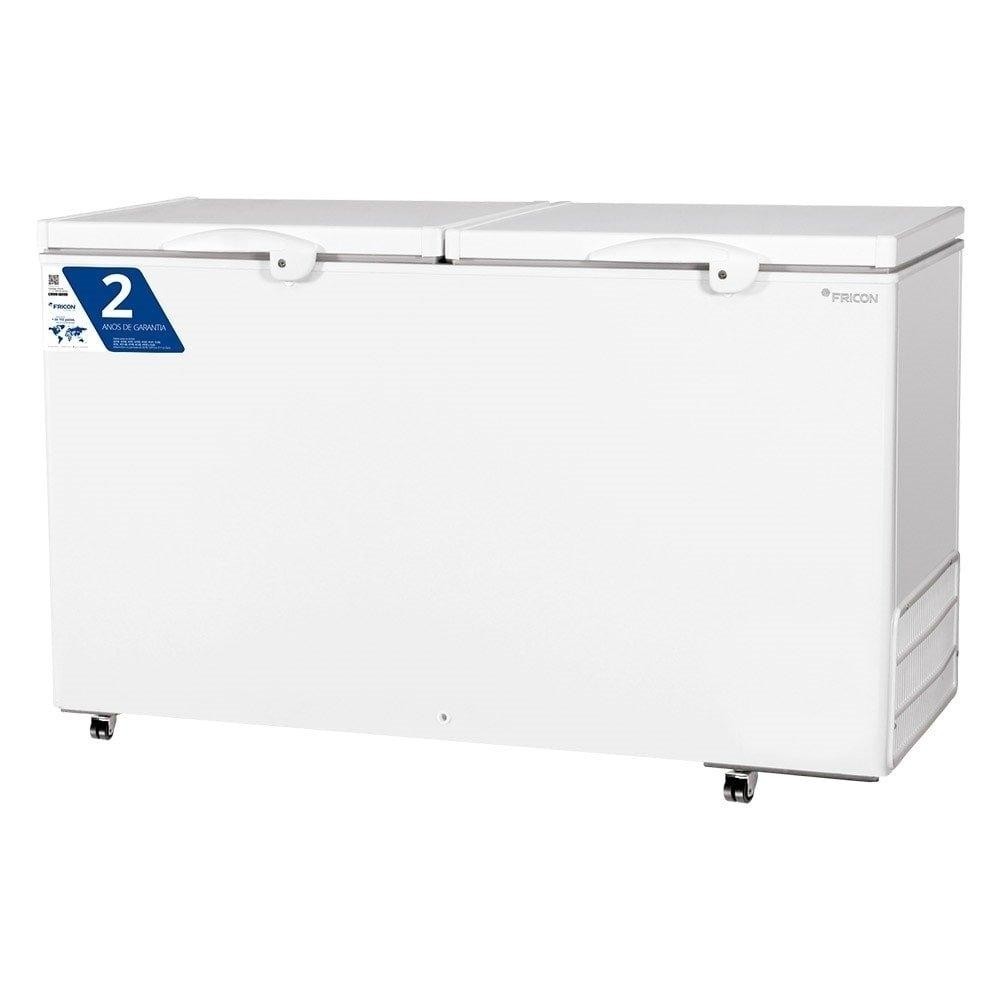 Freezer Horizontal Fricon 503 Litros HCED503 | Baixa Temperatura, Dupla Ação, Branco