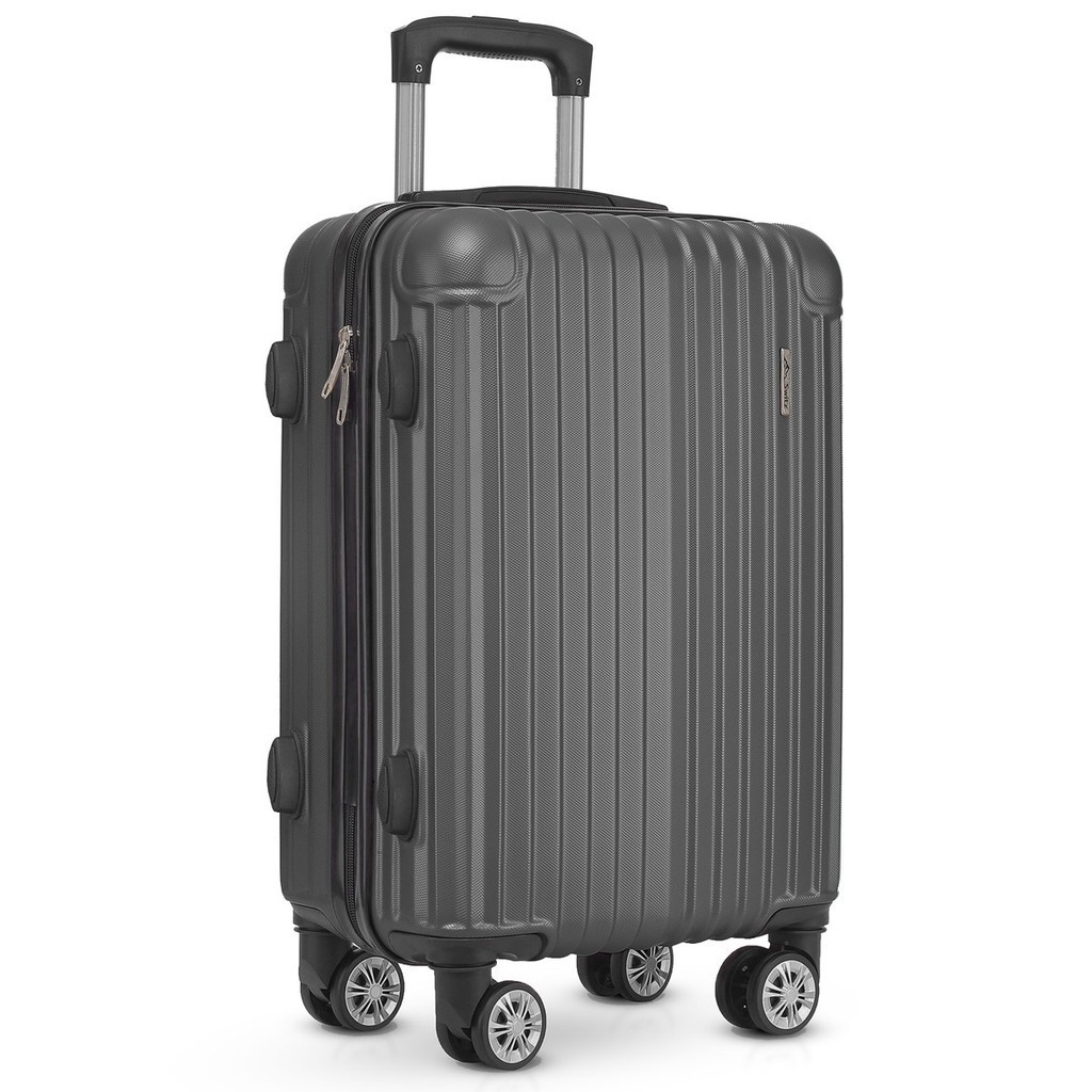Mala de Viagem para 9kg em ABS Rígida Rodas 360 Switz - Cinza em Oferta na Shopee