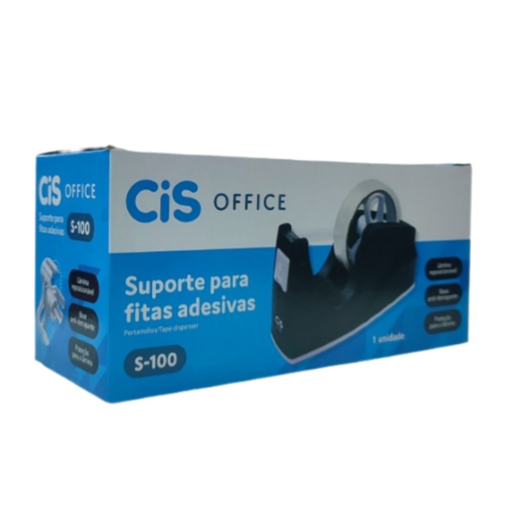 Suporte para Fita Adesiva Grande S-100 + Fita Adesiva 12X65