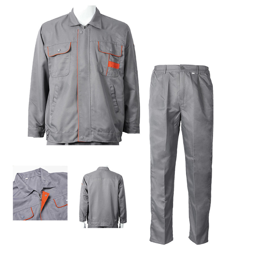 Conjunto Uniforme EPI Listra Refletiva Construçao Civil Segurança do Trabalho Operario Mecanico Eletricista Proteçao Prestador de Serviço
