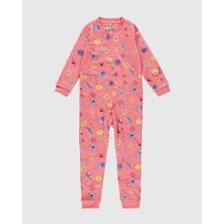Pijama Macacão Infantil Unissex Estampado Em Soft Malwee Kids