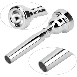 Bocal Metal Alta Qualidade Para Trompete Cromado Standart 3C em Oferta na Shopee