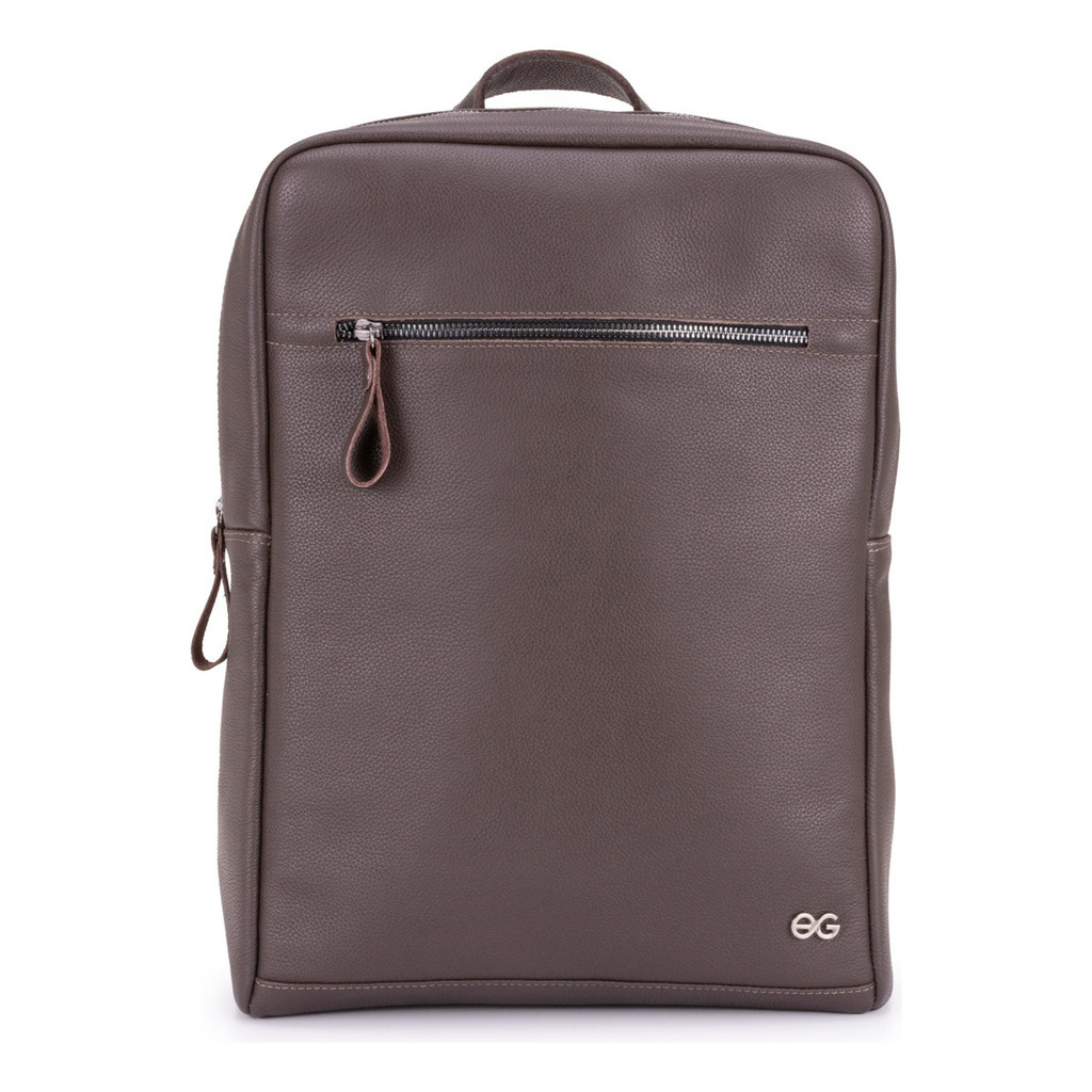 Mochila Executiva Slim Para Notebook Tablet Couro Legítimo