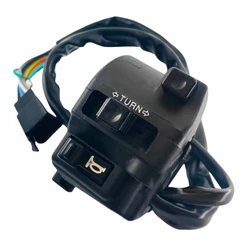 Punho Esquerdo Titan 150 Esi Esd Es 2004 A 2008 Fan 125 Es 2009 Á 2013 Completo Chave Luz