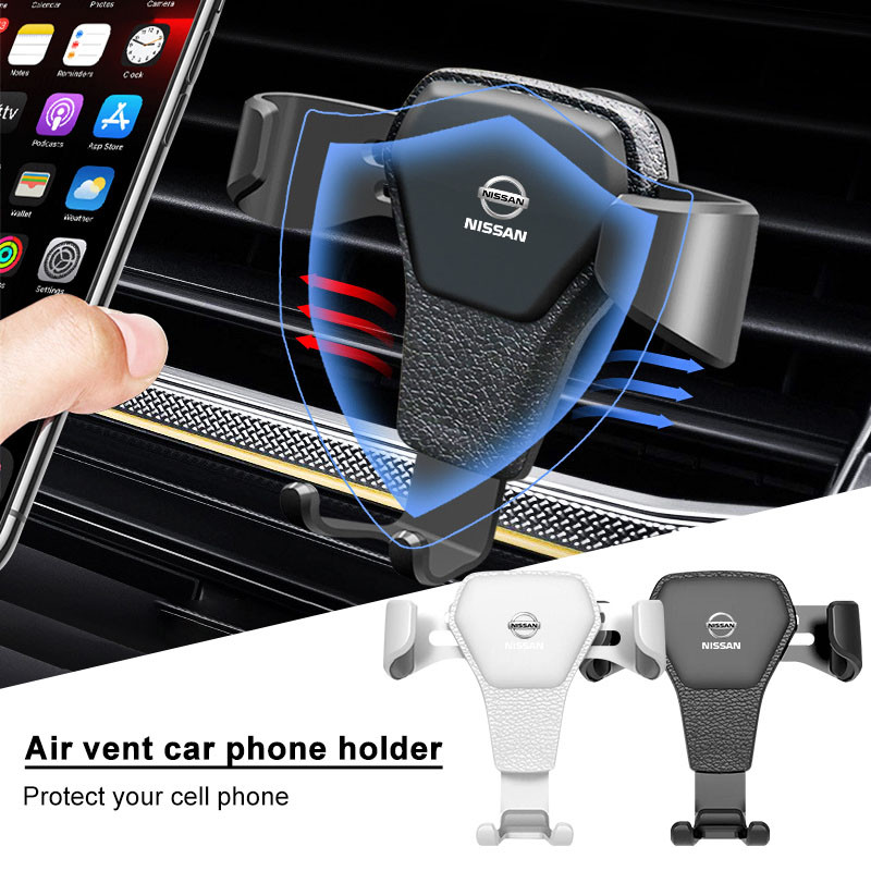 1 Pçs Suporte Do Telefone Carro Clipe De Ventilação De Ar Montagem Móvel GPS Celular Para Nissan Nismo Xtrail Qashqai J1