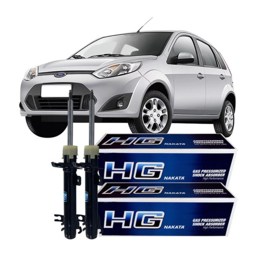 Par Amortecedor Dianteiro Ford Fiesta 2003 A 2014 Nakata