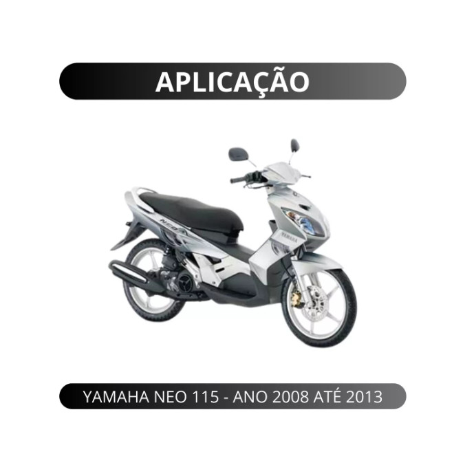 Lanterna Traseira Completa Com Chicote E Lampadas Neo 115 Ano 2008 até 2013 — imagem 2 de 2
