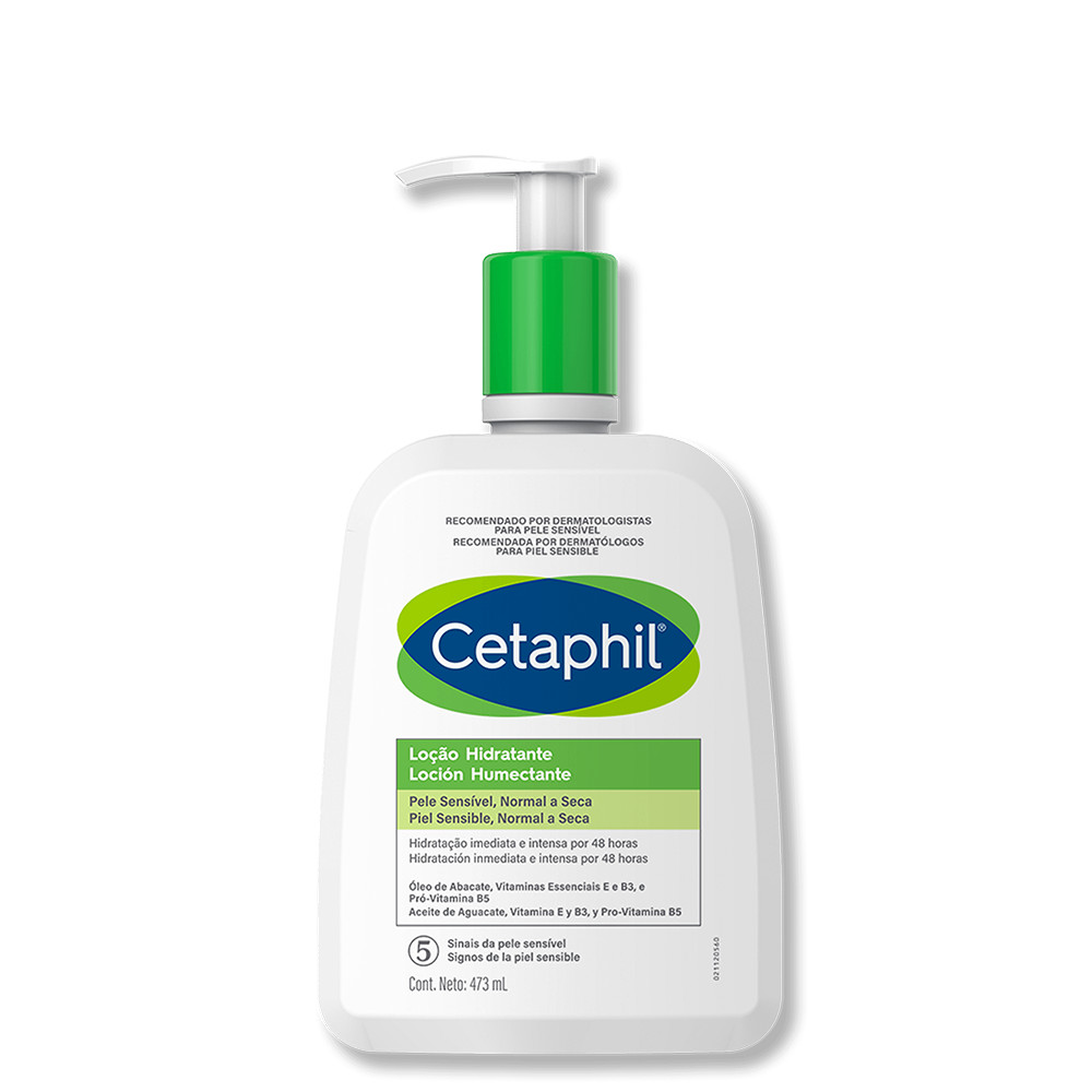 Loção Hidratante Cetaphil Pele Sensível Normal e Seca 473ml