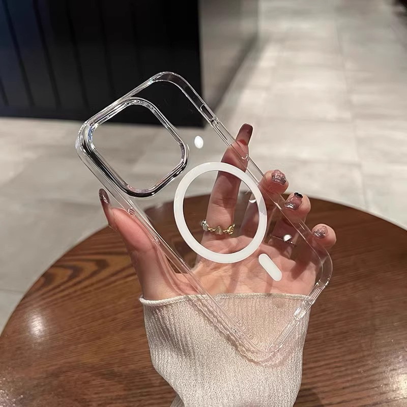 KIT 4 PCS 2PCS Capa Capinha  Magnética Space iPhone 16 16pro 16promax 11 12 13 14 15 pro max em Oferta na Shopee