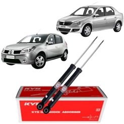 Par Amortecedor Traseiro Renault Logan Sandero