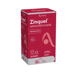 Suplemento Alimentar Zinquel Suspensão Oral Sabor Coco 60ml + Dosador em Oferta na Shopee