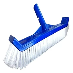 Escova De Nylon Curva Mod. Compact 38 Cm Para Limpeza De Piscinas