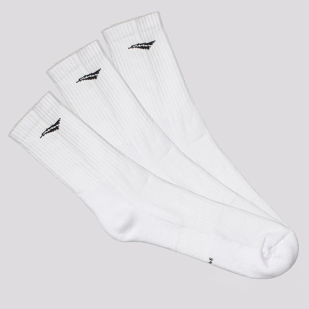 Kit Meia Penalty Esportiva 3 Pares Branca