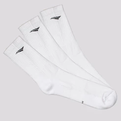 Kit Meia Penalty Esportiva 3 Pares Branca