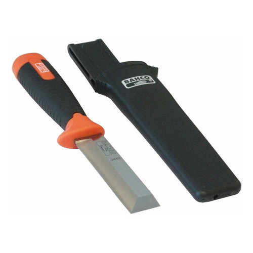 Faca De Aço Carbono Formon Bahco 2448 Com Estojo Perfurado
