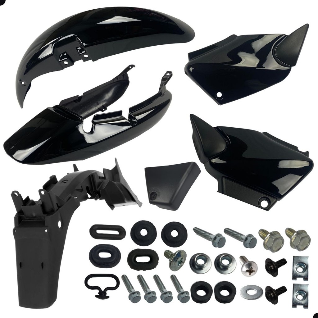 CARENAGEM CG 125 TITAN 2000 A 2005 PARALAMA TRASEIRO RABETA