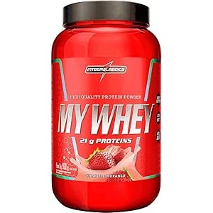 MY WHEY PO SHAKE MORANGO 900G - INTEGRALME