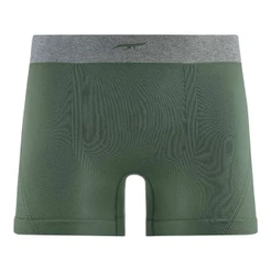 Cueca Boxer Plus Size Jacquard sem Costura Verde Floresta