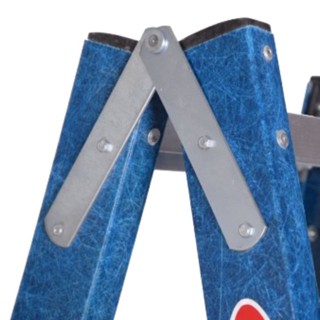 Acessorio de Escada Tesoura Premium Em Fibra de Vidro - Dobradiça (PAR) Resistente WBertolo em Oferta na Shopee