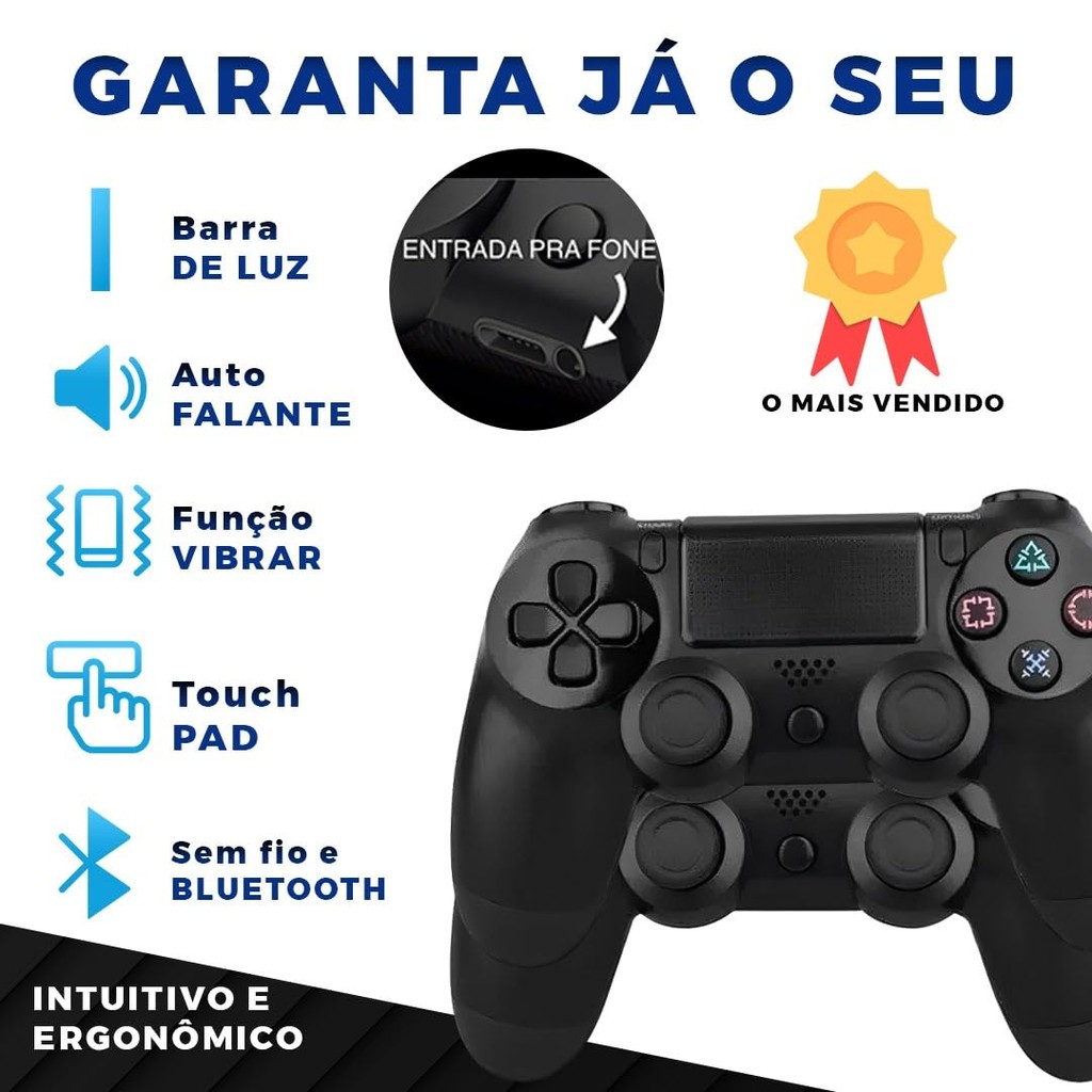 Controle para PC e Smart TV Samsung,4K, 3 em 1, Gaming Hub, Game Pass,
