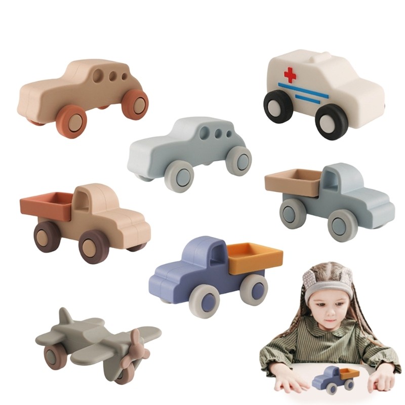 * Carro Brinquedo Para Desenvolvimento Bebês Fornece Entretenimento Educacional E Sensorial Pequenas