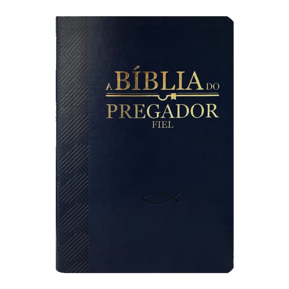 Bíblia do Pregador Fiel | Full Color | ARC | Capa Luxo Azul em Oferta na Shopee