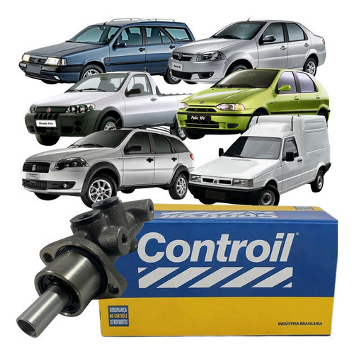 Cilindro Mestre De Freio Fiat Fiorino Furgão Palio Weekend Siena Strada Tempra 1994 A 2013 em Oferta na Shopee