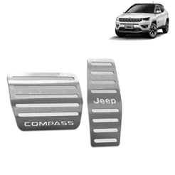 Pedaleira Compass 17/21 Automático Aço Inox - Não fura o pedal