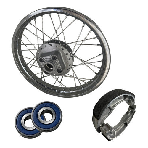 Roda Traseira Cg Titan 125 83/99 +lona+rolamento