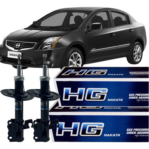 Par Amortecedor Dianteiro Nakata Nissan Sentra
