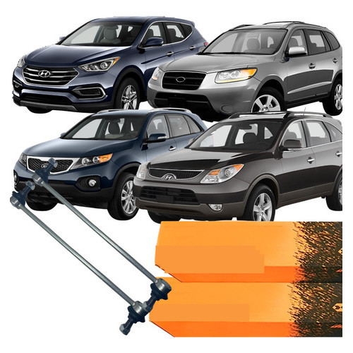 Par Bieleta Original Dianteira Santa Fé Vera Cruz Sorento em Oferta na Shopee